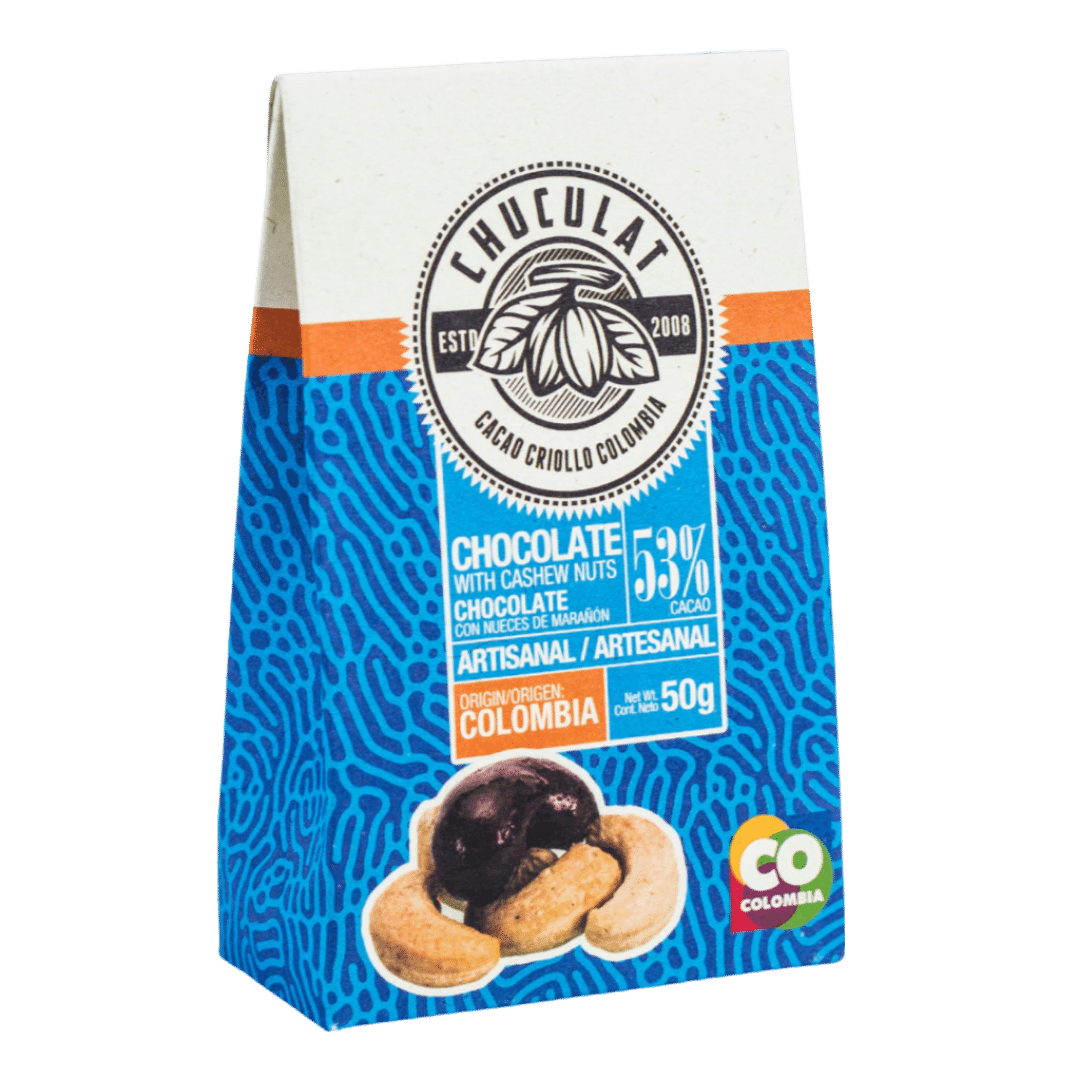 Marañones del vichada recubiertos de chocolate