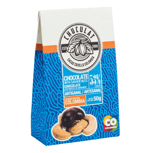 Marañones del vichada recubiertos de chocolate