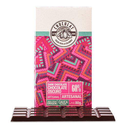 Tableta de chocolate 60%- origen Cauca